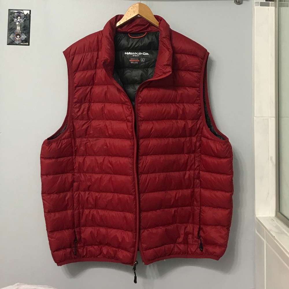 Red Puffer Vest